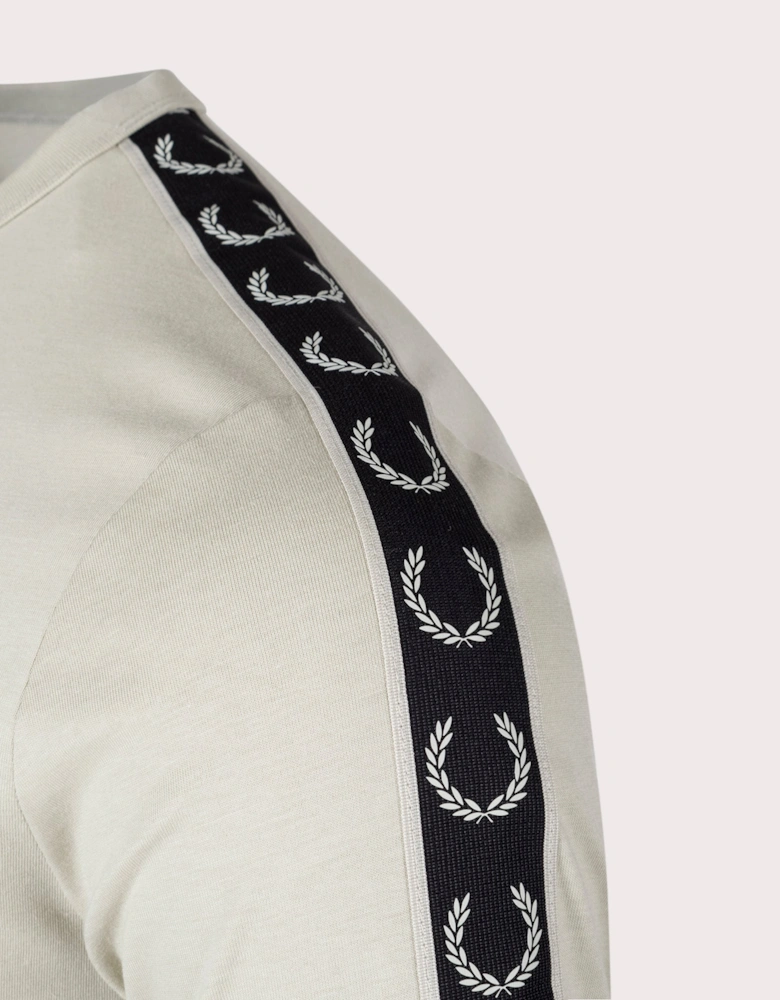 Contrast Tape Ringer T-Shirt