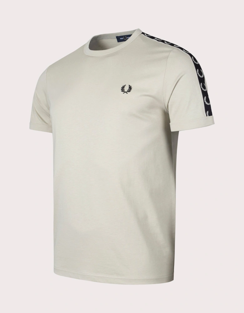 Contrast Tape Ringer T-Shirt