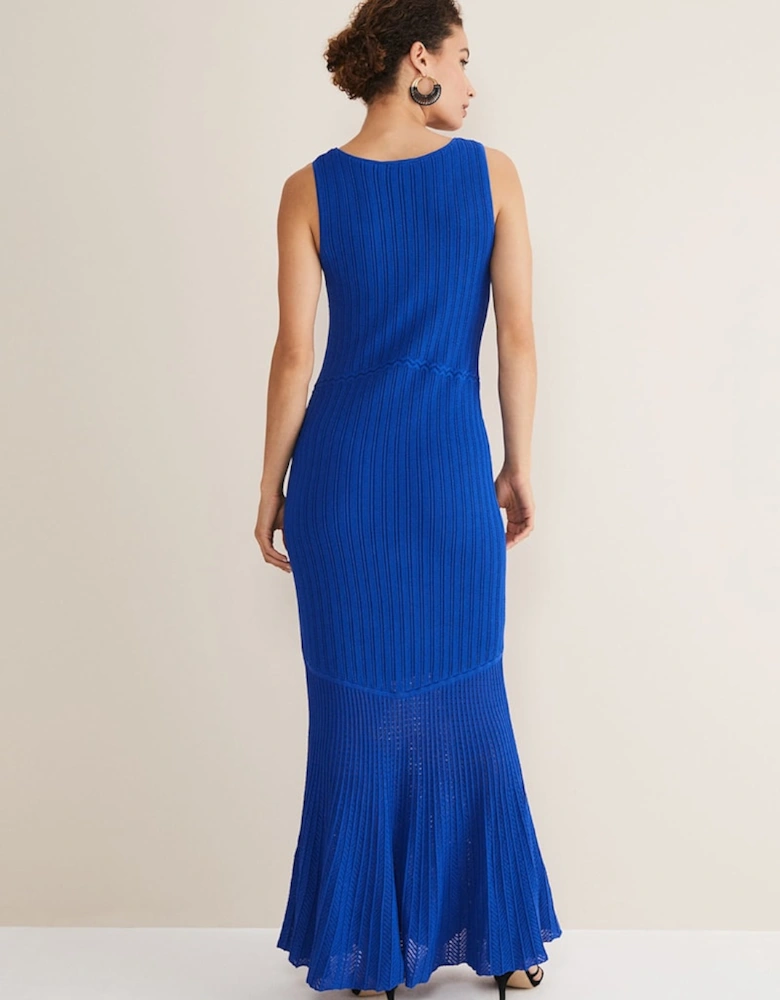 Willow Knitted Pointelle Maxi Dress