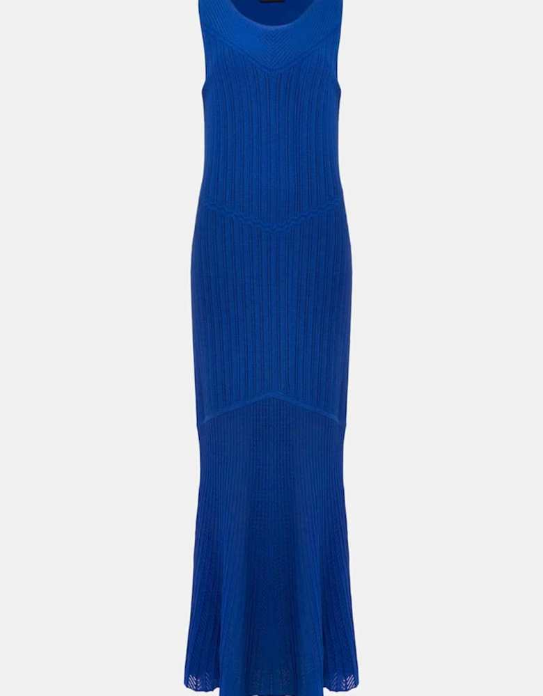 Willow Knitted Pointelle Maxi Dress