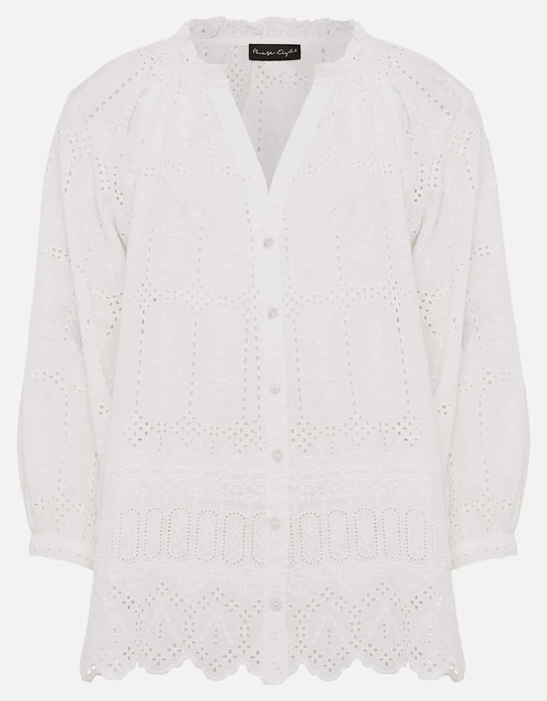 Sierra Broderie Blouse