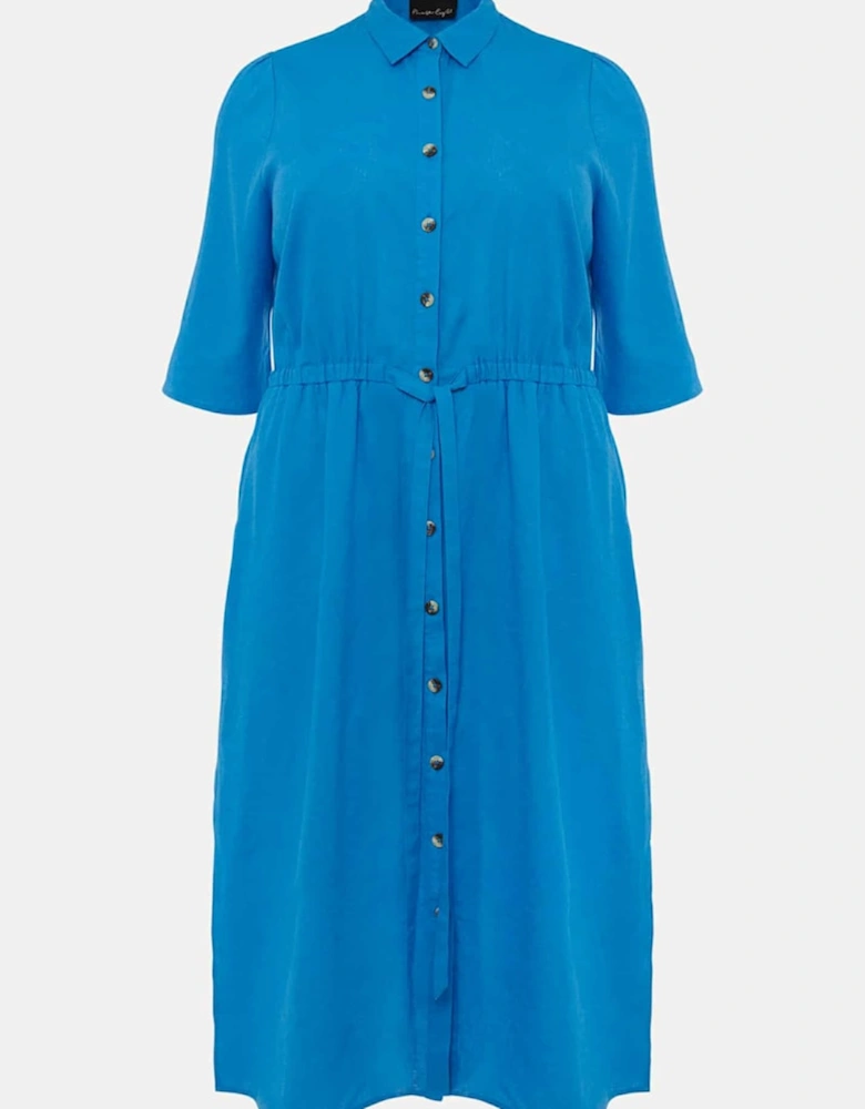 Marlene Tie Shirt Dress