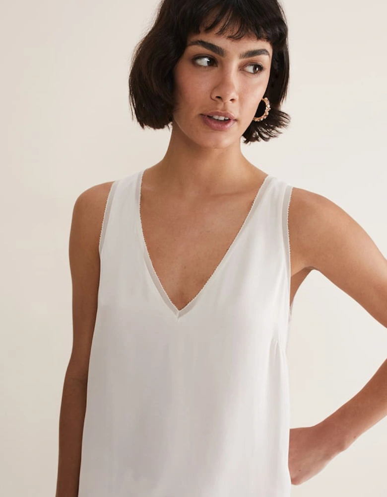 Bellamy Satin Sleeveless Top