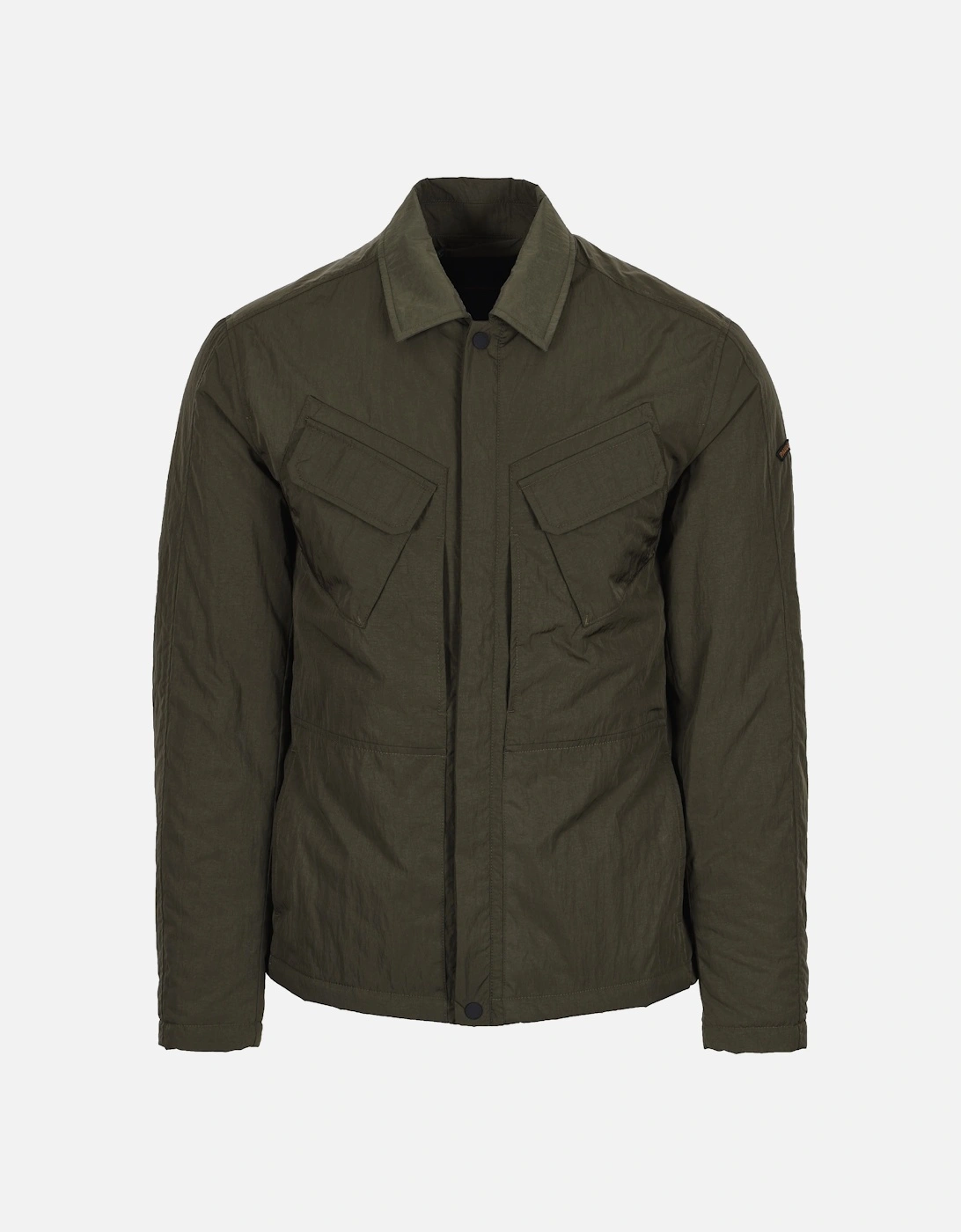 Paul And Shark Padded Overshirt Forest Green, 6 of 5