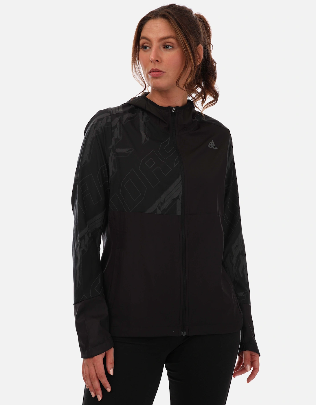 Womens Own The Run Reflective Jacket, 5 of 4