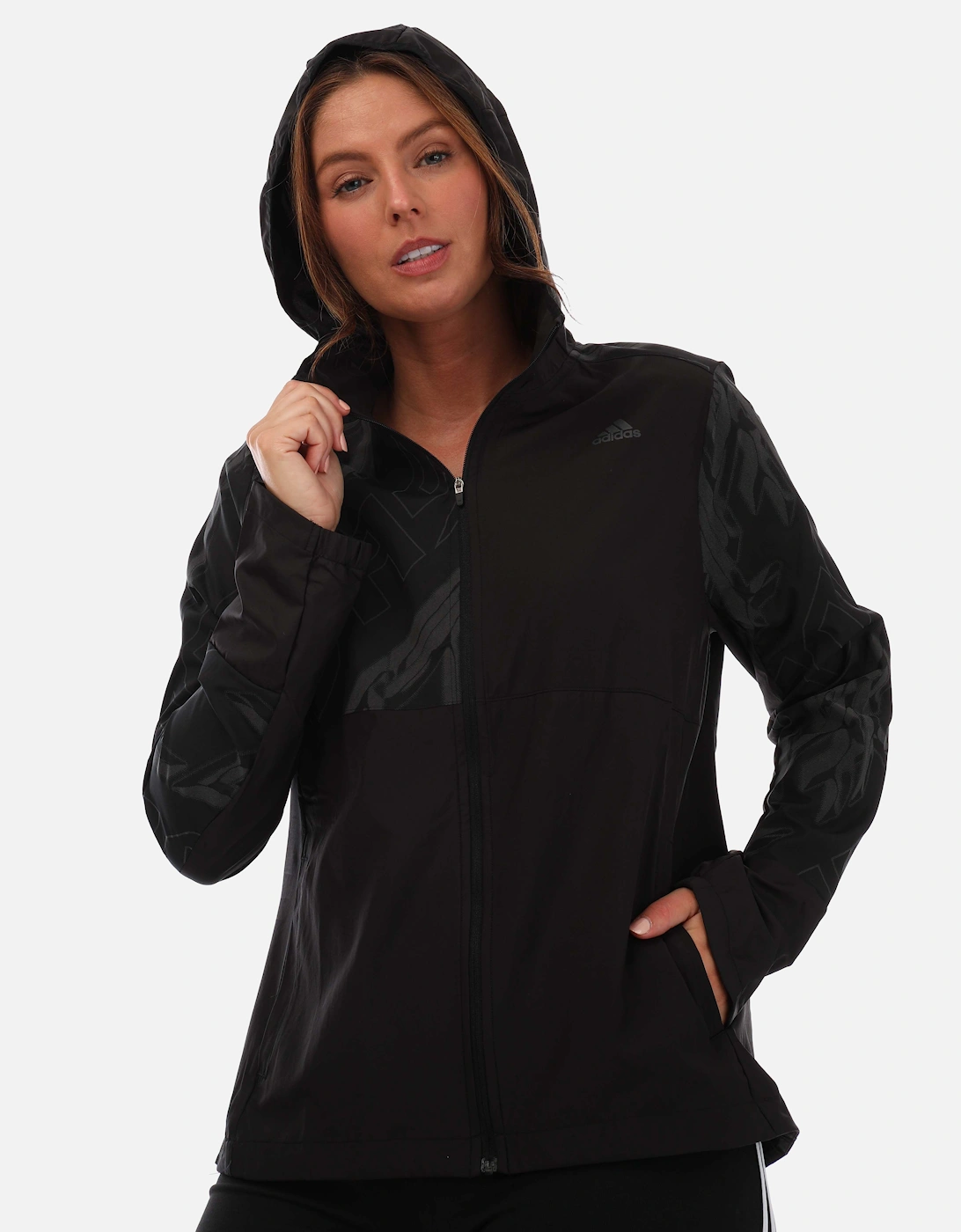 Womens Own The Run Reflective Jacket