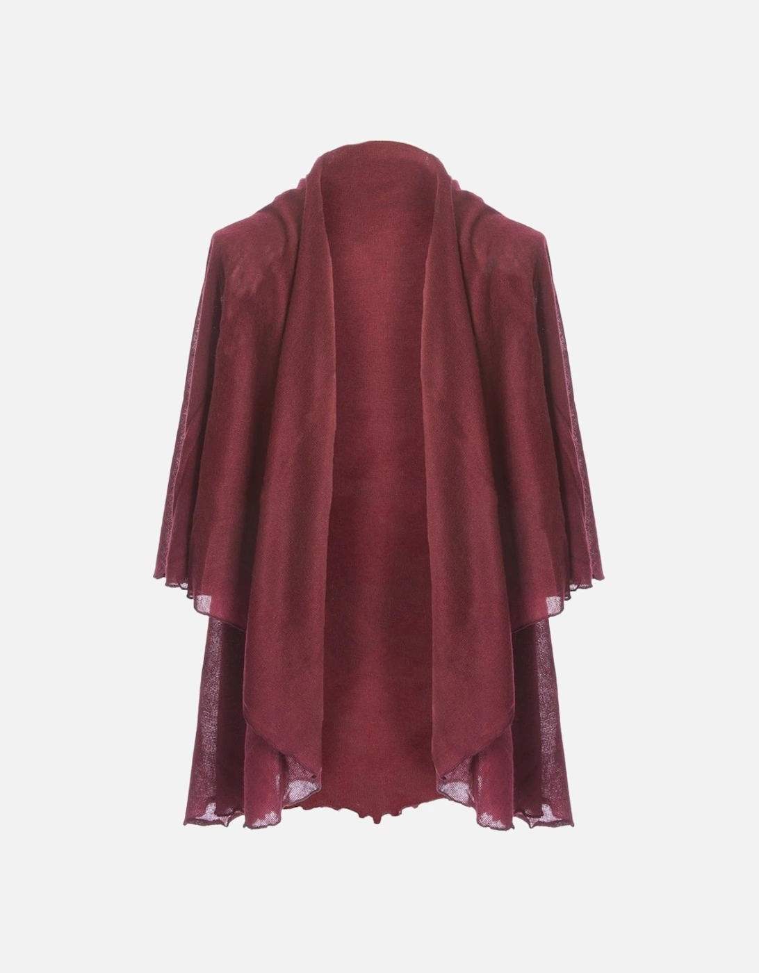 Red Long Knitted Cape, 5 of 4