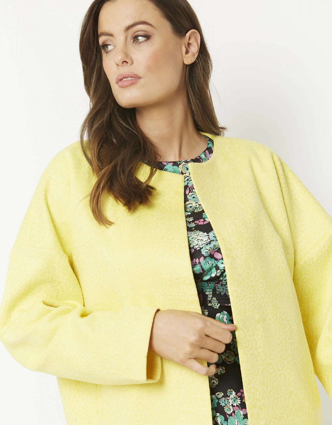 Yellow Faux Suede Jacket, 10 of 9