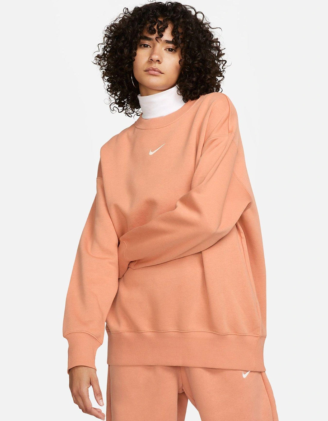 Sportswear Phoenix Fleece Women's Oversized Sweatshirt - Brown, 3 of 2