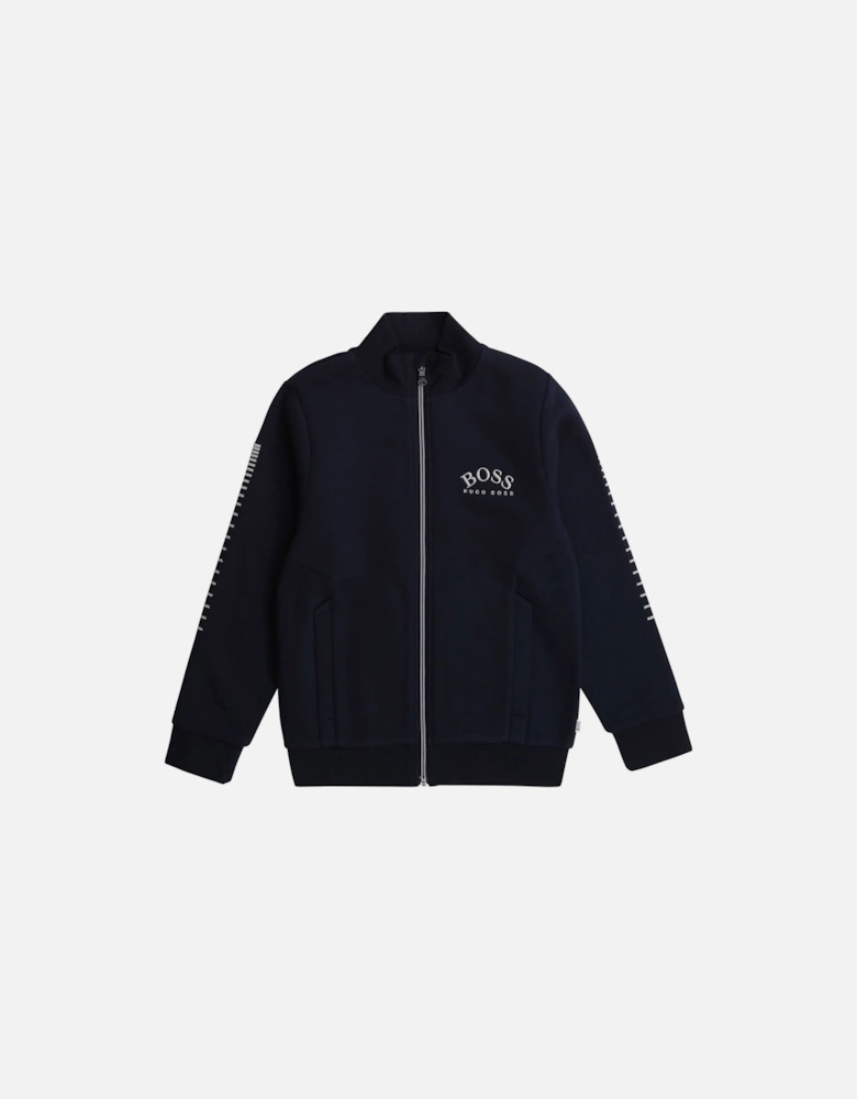 Boys Zip Top Black