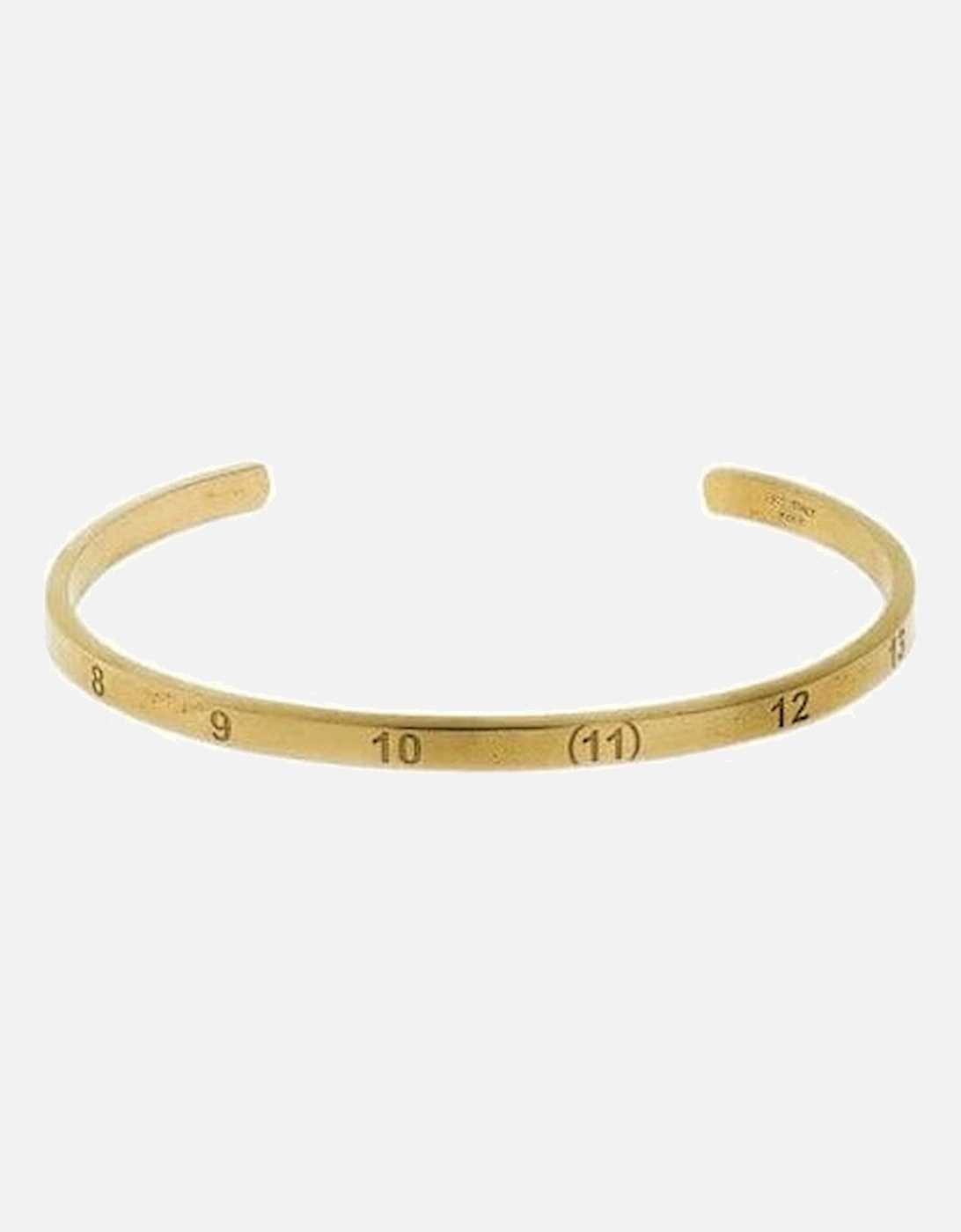 Men's Number Engraved Bracelet Gold, 4 of 3