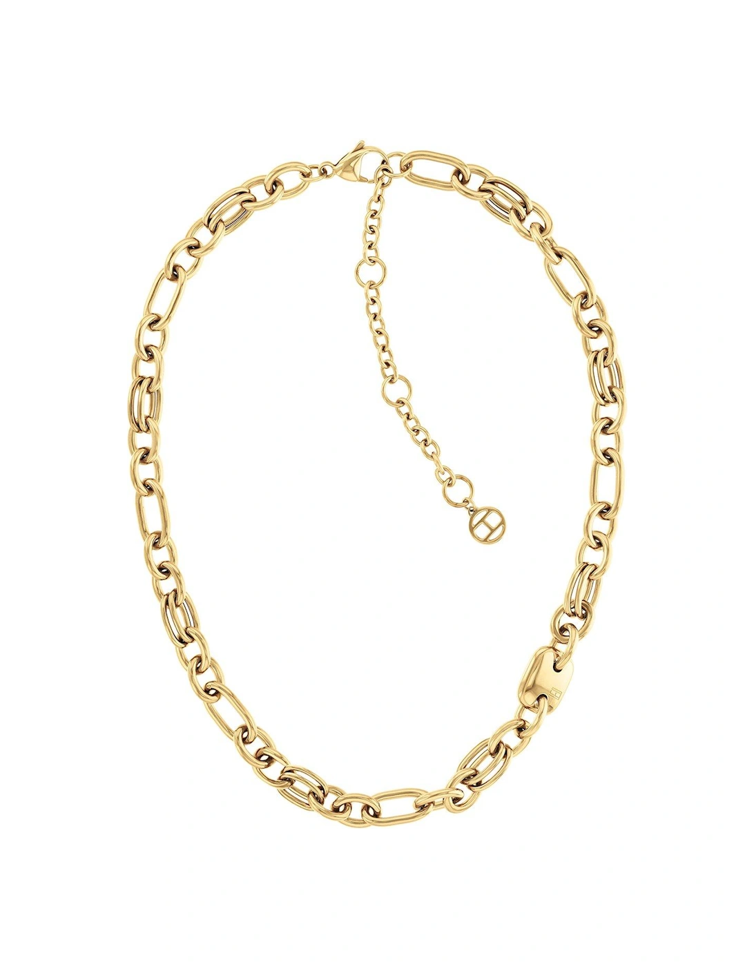 women's gold plated link chain necklace, 2 of 1