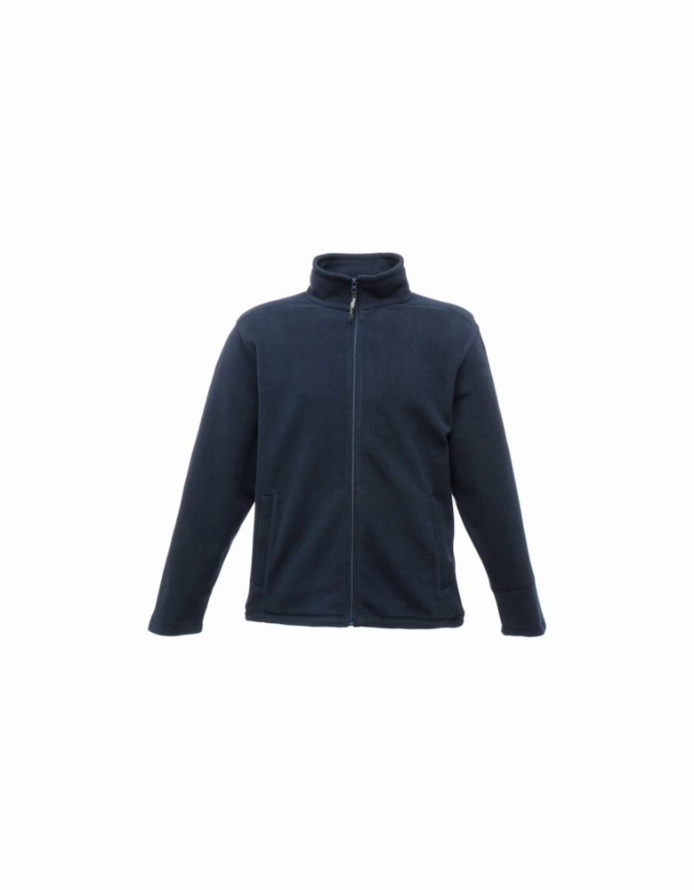 Mens Micro Full Zip Lightweight Workwear Microfleece Jacket