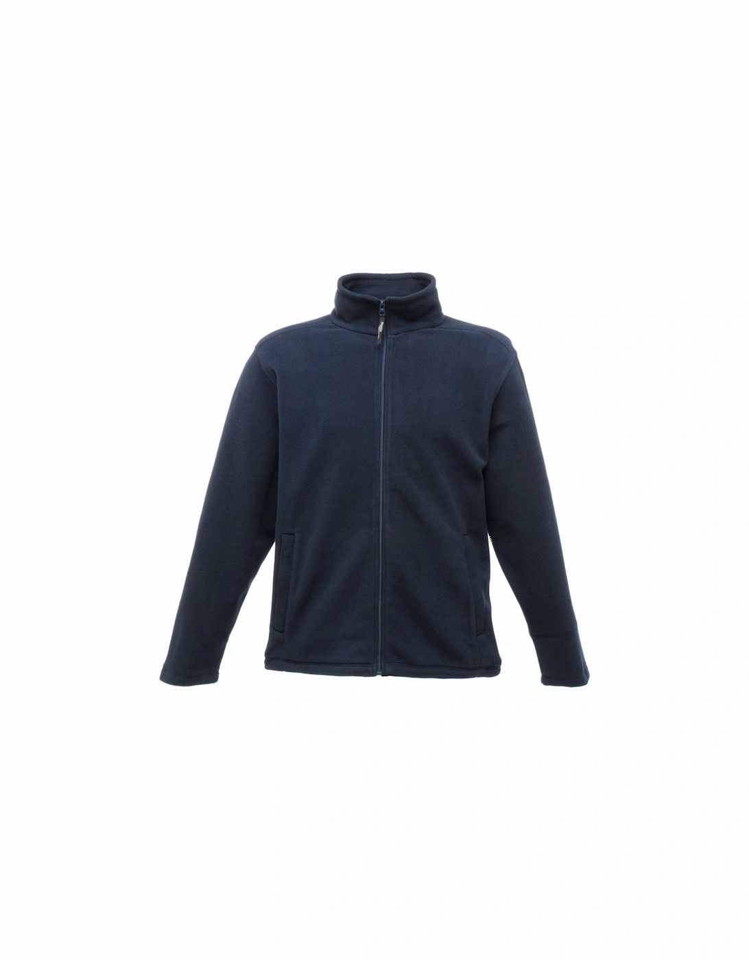 Mens Micro Full Zip Lightweight Workwear Microfleece Jacket, 2 of 1