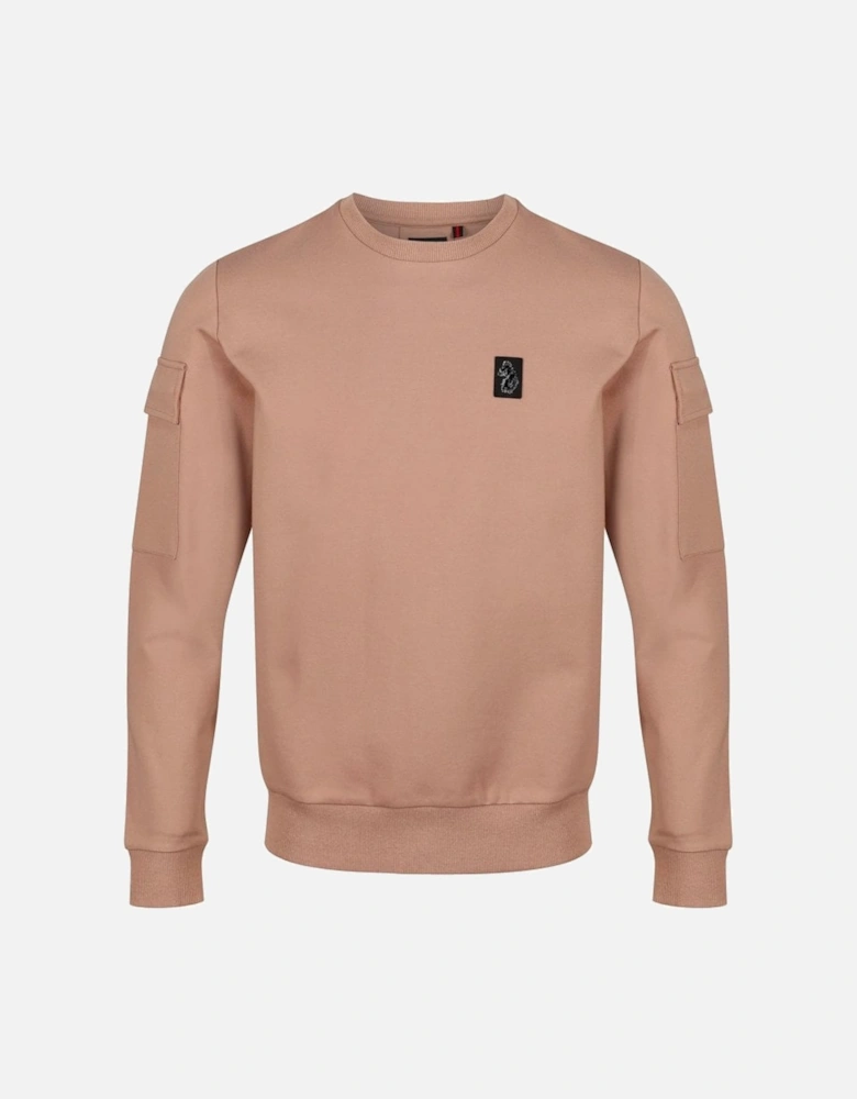 Luke Hunter Pocket Sweatshirt Oatmeal