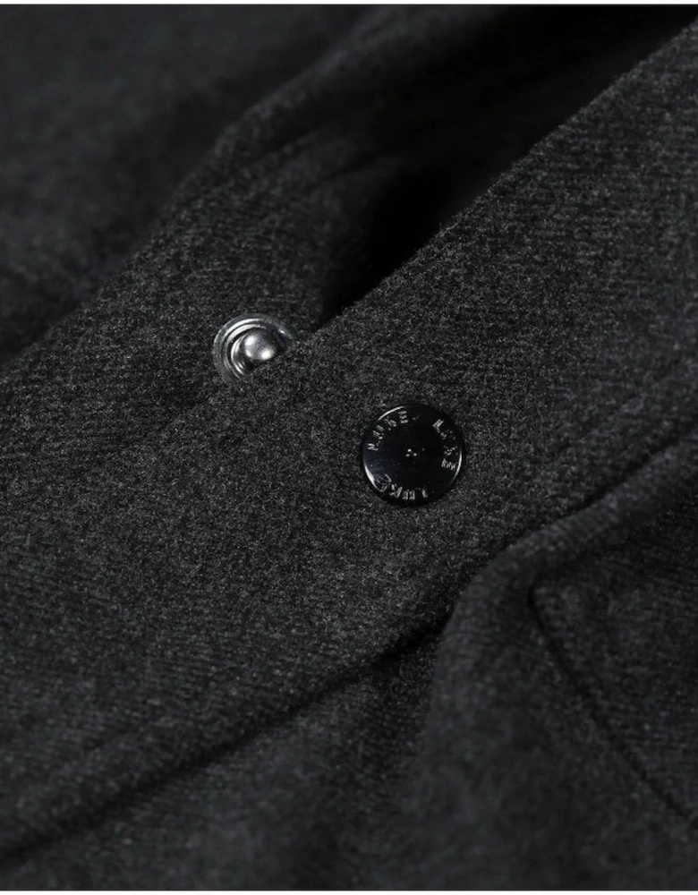 Luke Tweedie Overshirt Marl Dark Charcoal