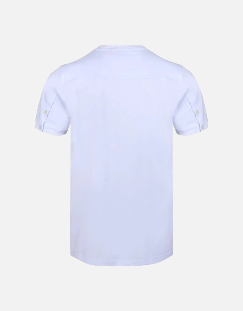 Luke Shanghai Jersey Crew Neck T Shirt White