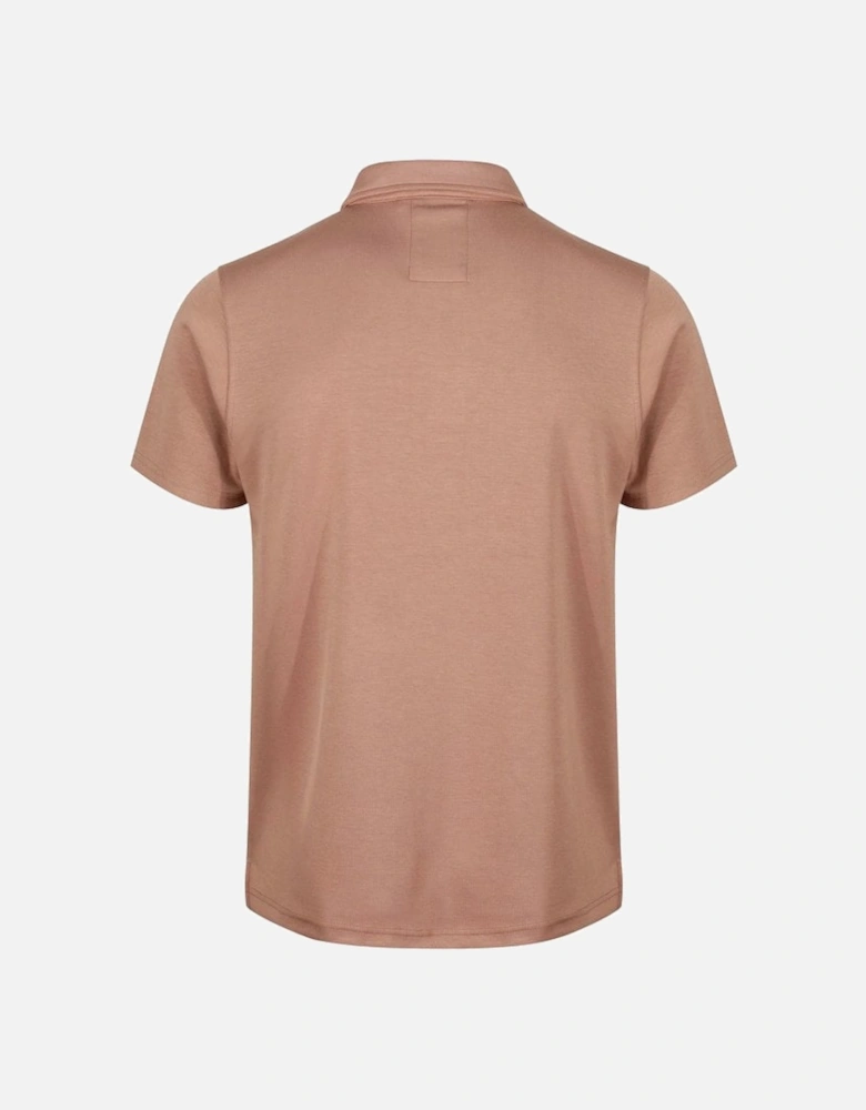 Luke Mainline Polo Shirt Short Sleeve Oatmeal