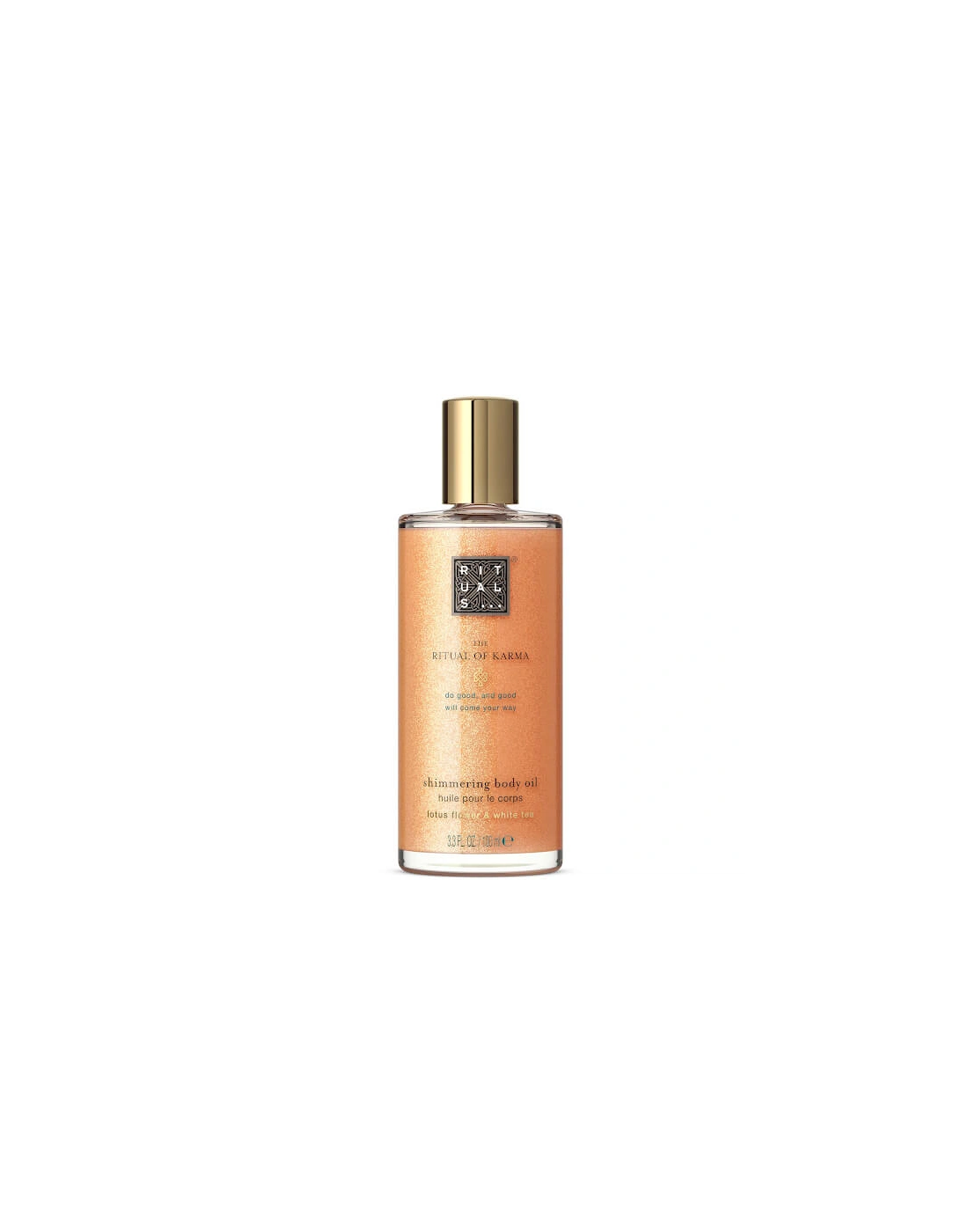 The Ritual of Karma Delicately Sweet Lotus & White Tea Shimmer Body Oil 500ml, 2 of 1