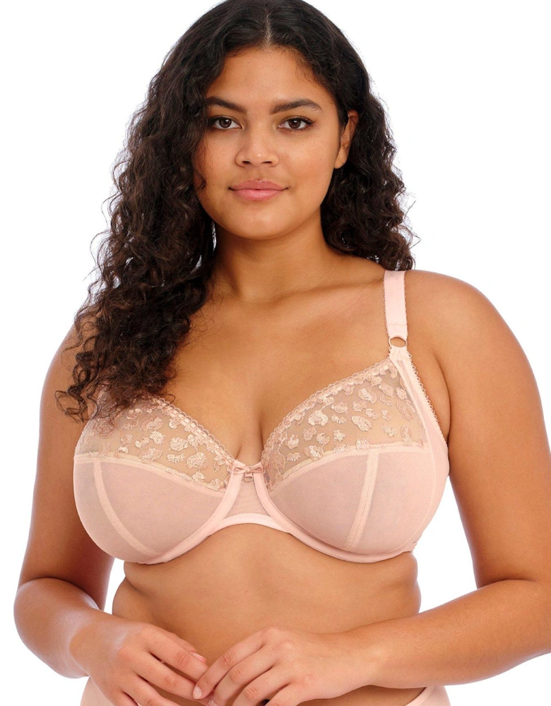 Namrah Underwired Bandless Plunge - Pink