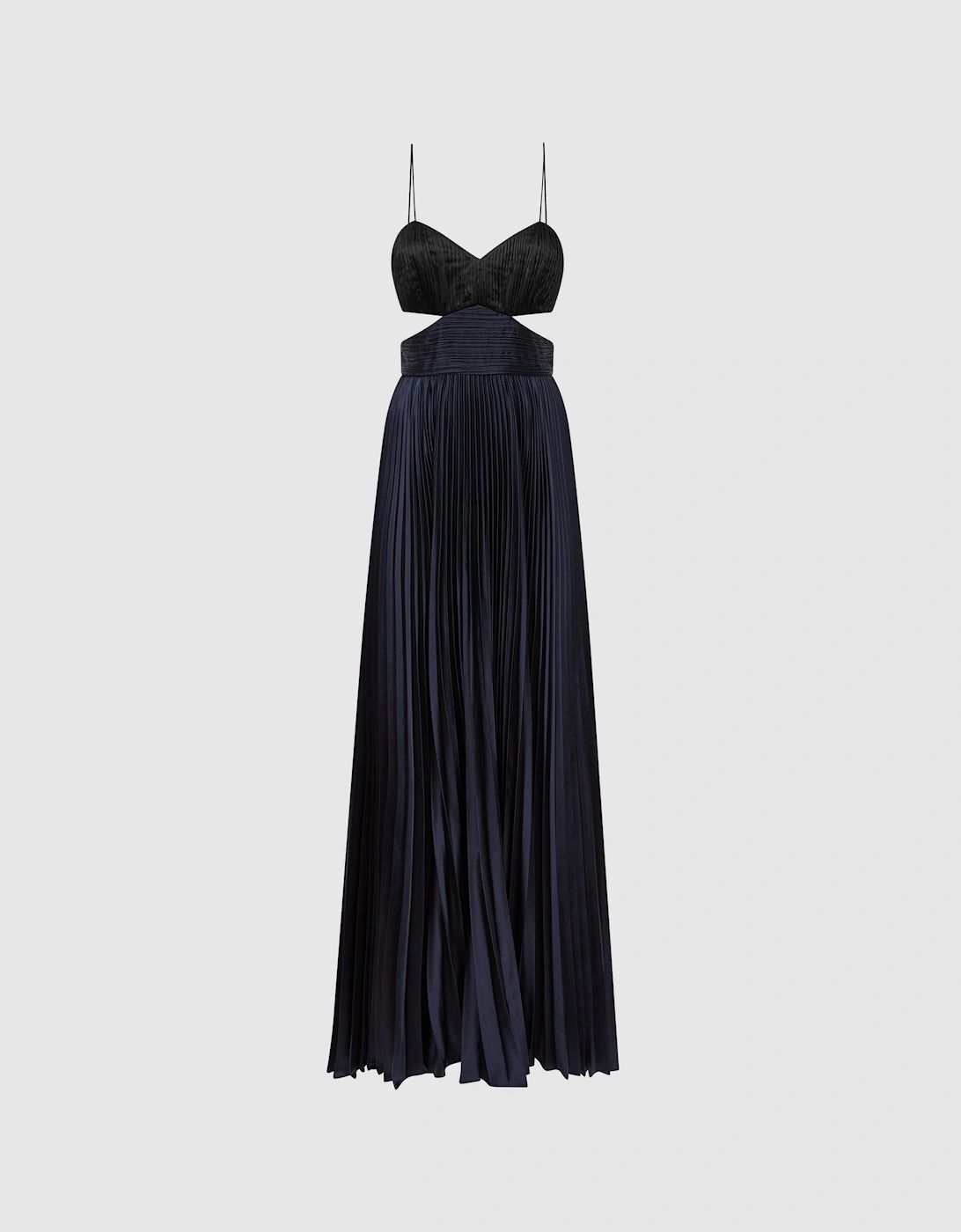 Amur Pleated Cut-Out Maxi Dress, 2 of 1