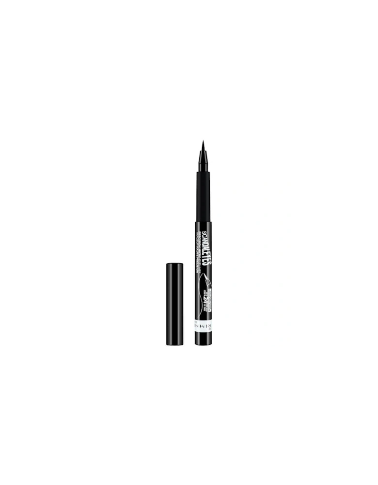 London ScandalEyes Precision Micro Eyeliner – 01 – Black, 1.1ml
