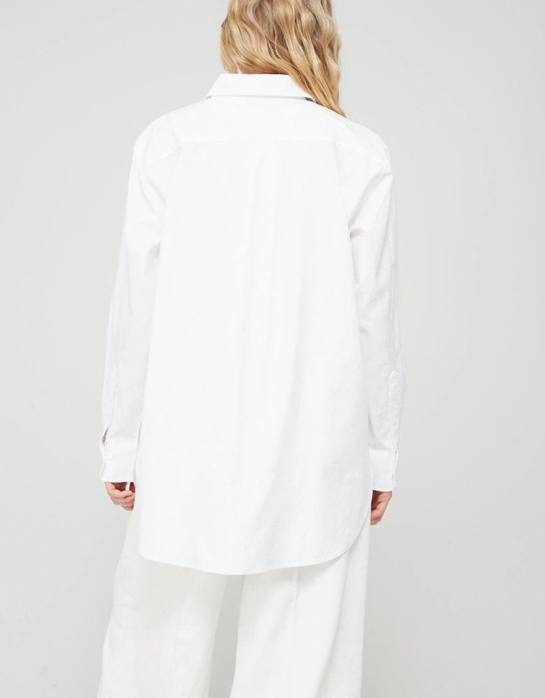 Oxford Oversized Shirt - White
