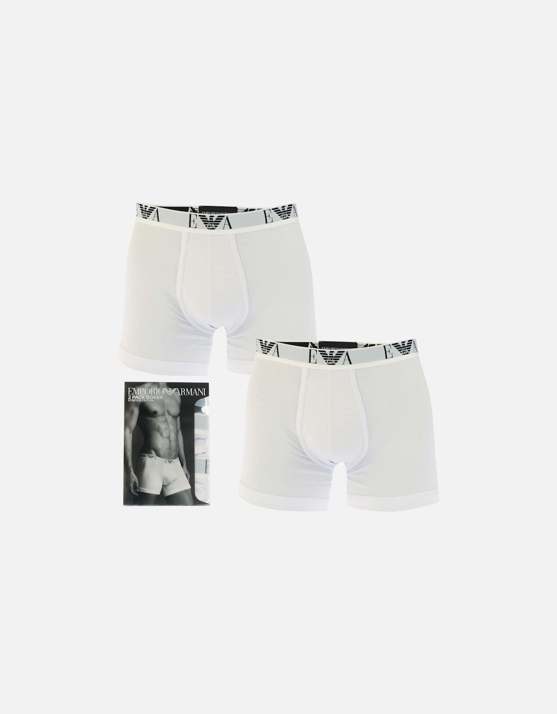 Mens 2 Pack Boxer Shorts, 4 of 3