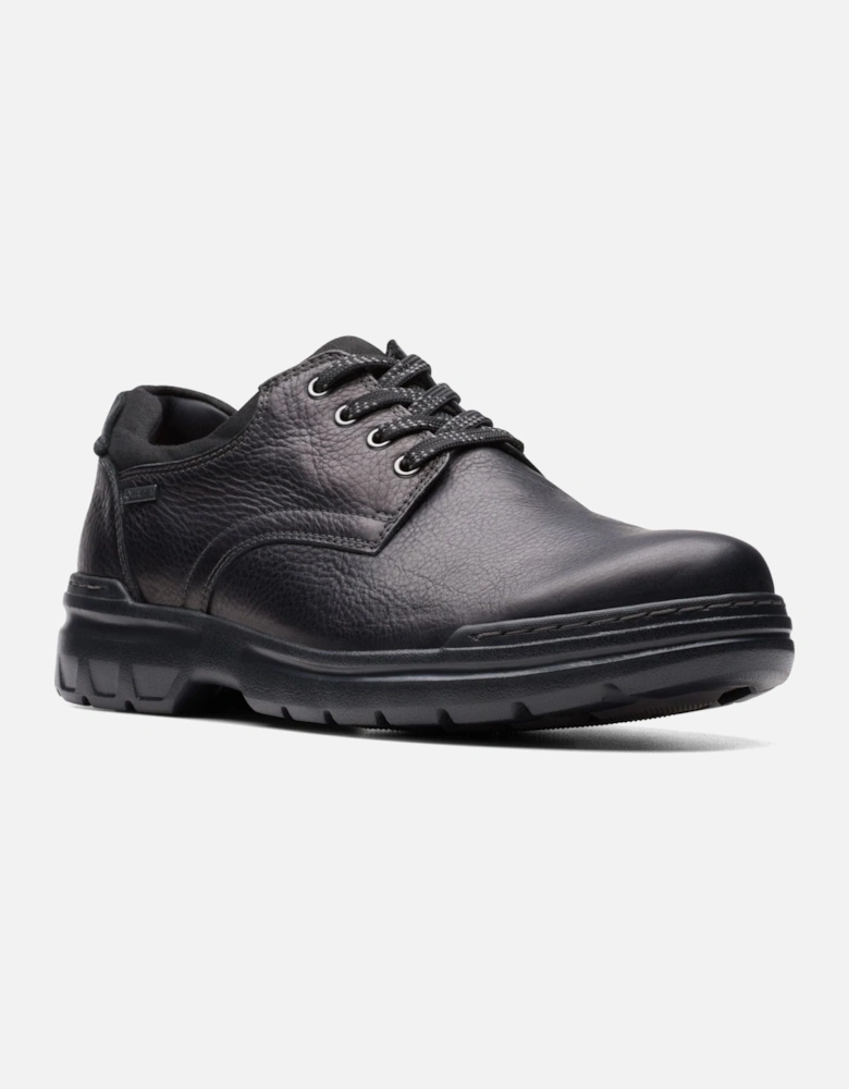 Mens Rockie WalkGTX waterproof shoe in black leather