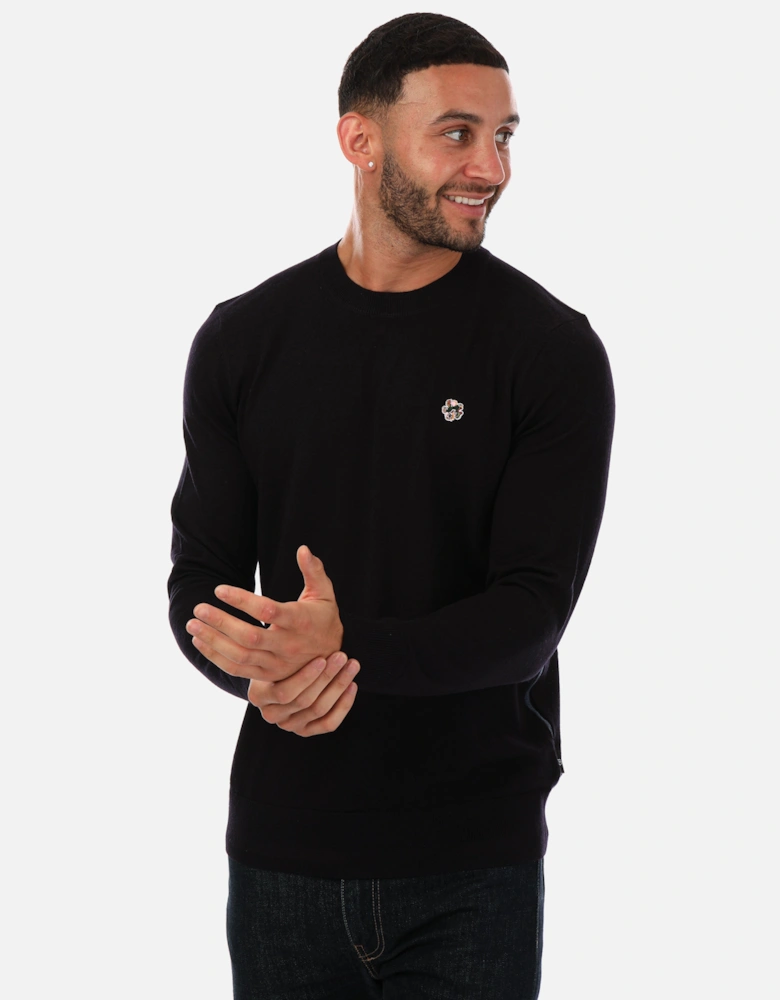 Cardiff Merino Wool Crewneck Sweater - Mens Cardiff Core Knit Jumper