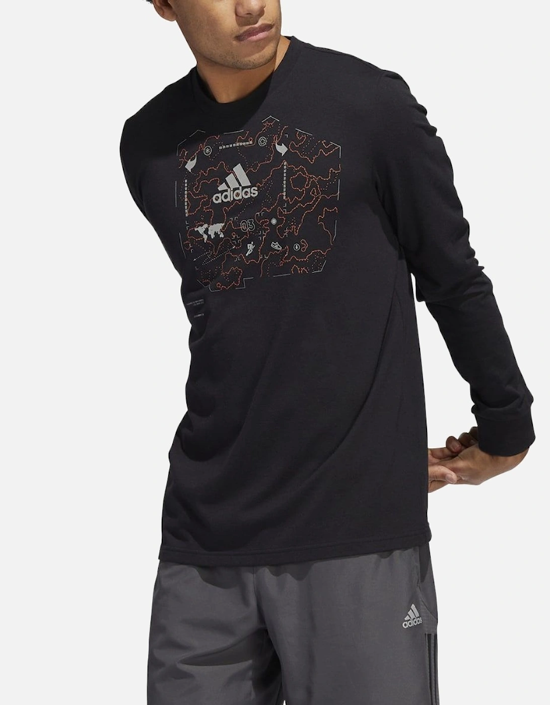 Mens X-City Aeroready Long Sleeve T-Shirt