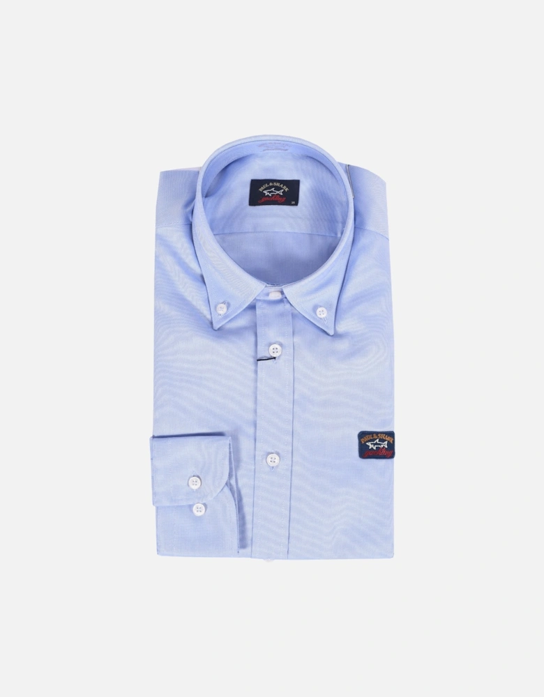 Paul And Shark Long Sleeved Shirt Light Blue