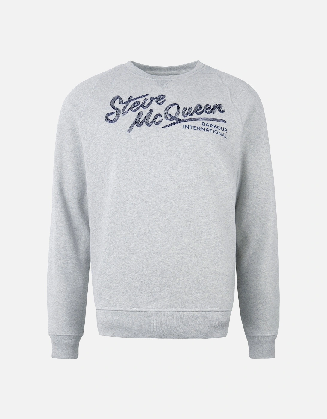 Steve McQueen Frankie Crew Neck Sweatshirt Grey Marl, 4 of 3