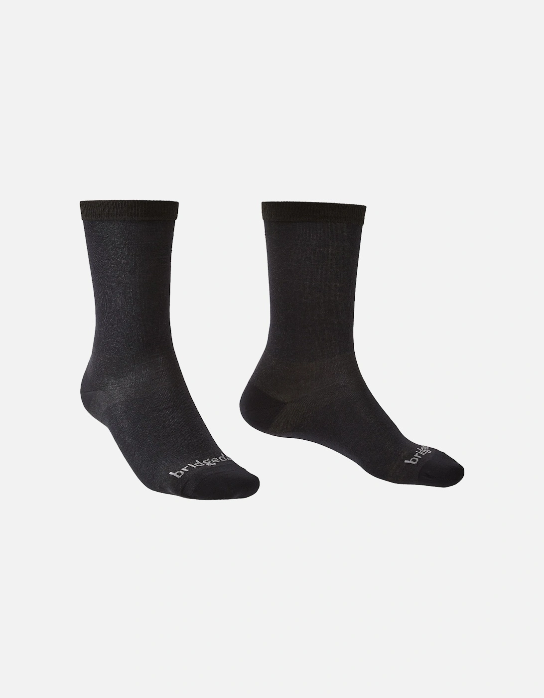 Mens LINER Base Layer Coolmax Lycra Walking Socks, 5 of 4