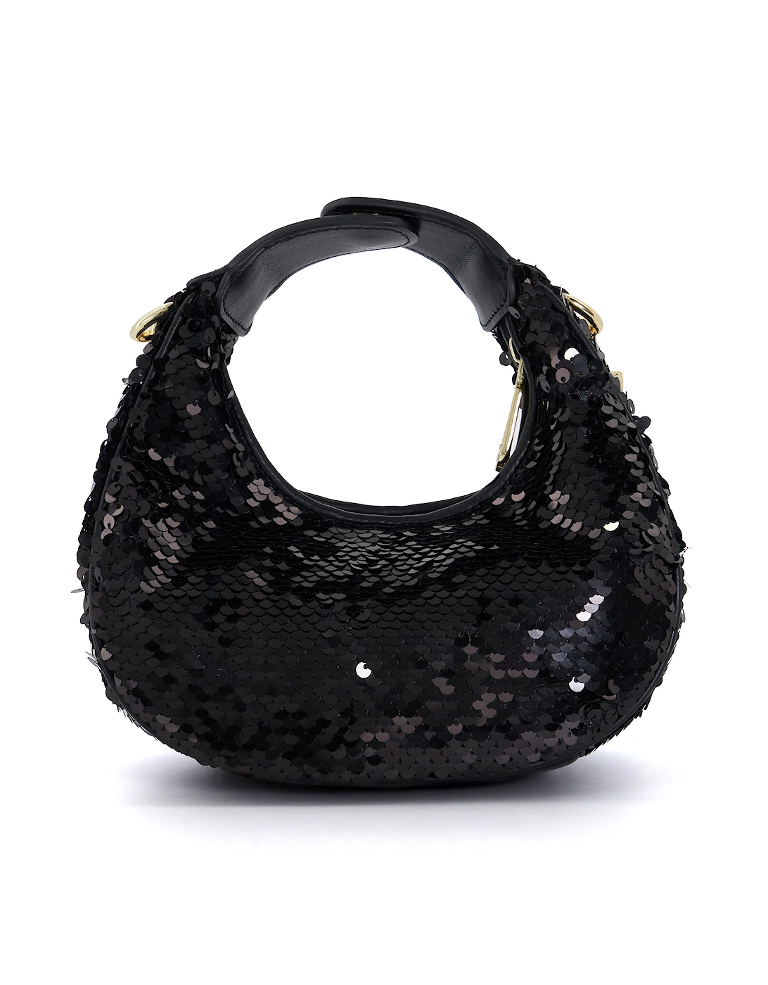 Accessories Dressing - Chain-Detail Sequined Grab Bag