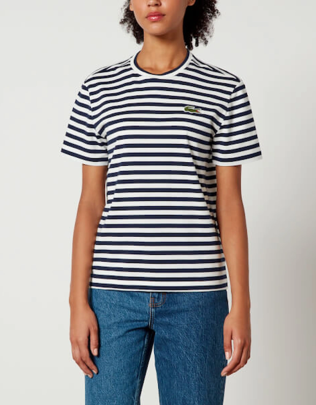 Striped Cotton-Jersey T-Shirt, 2 of 1