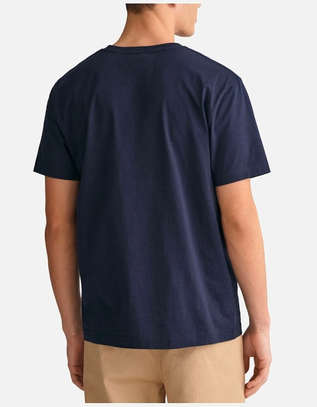 Regular Shield Short Sleeve T Shirt Evening Blue