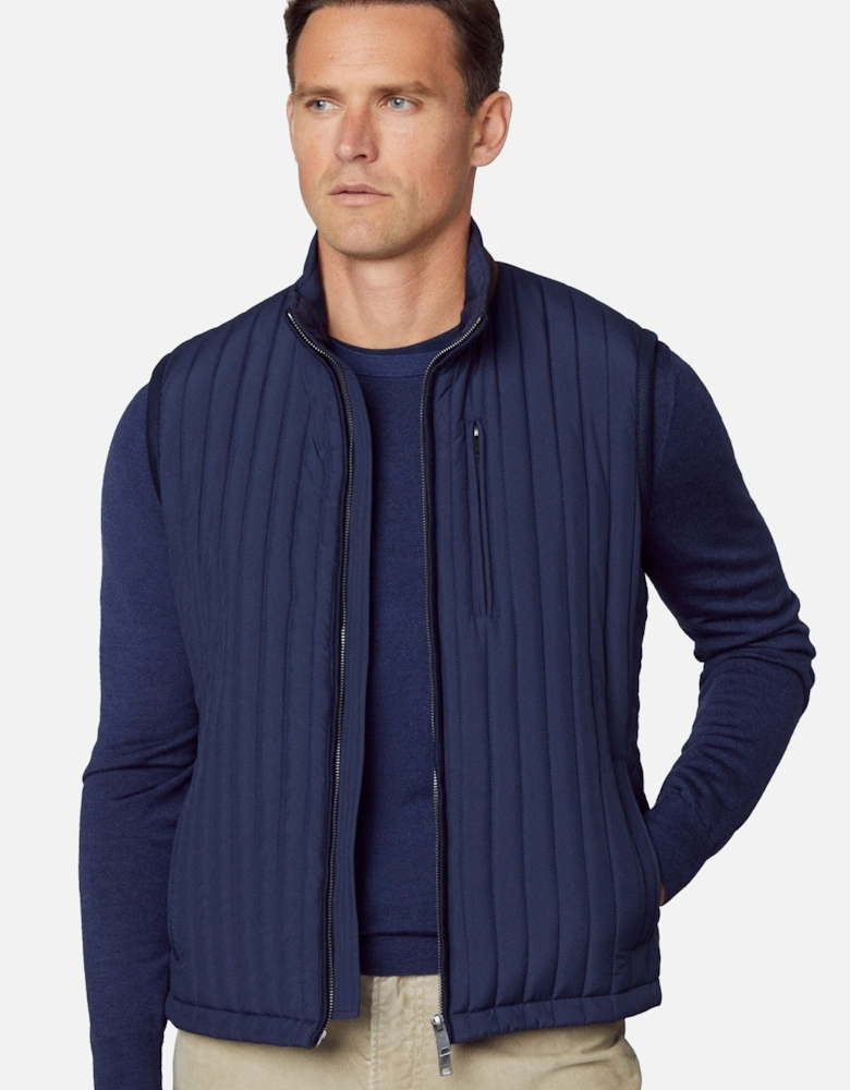 Channel Gilet Navy