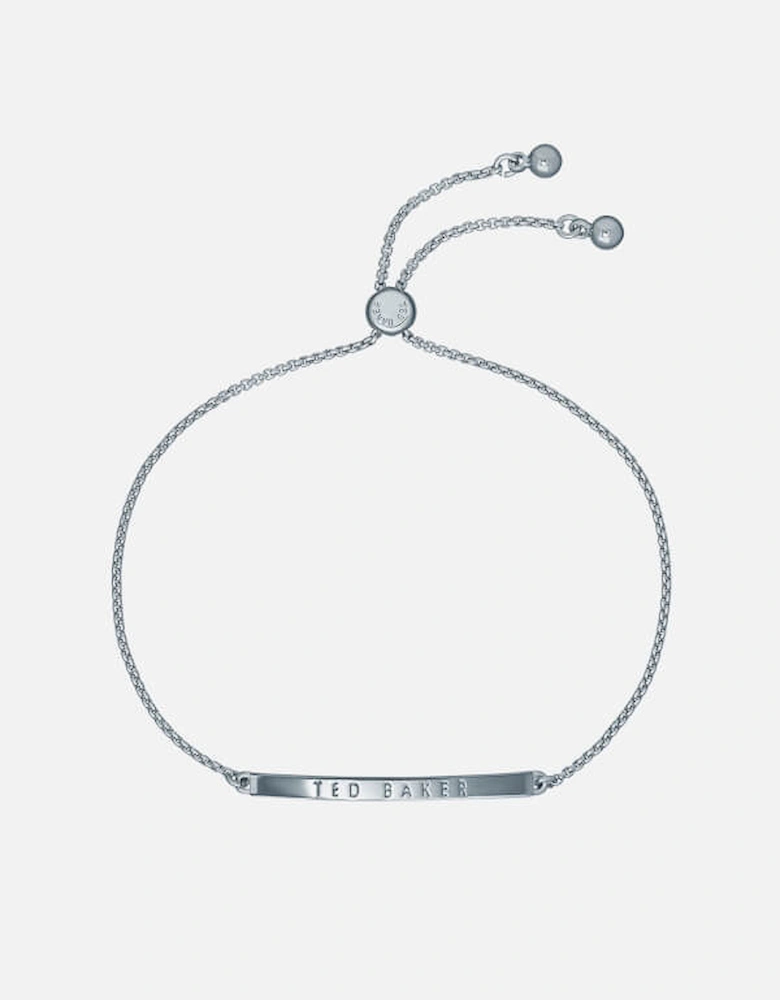 Breenar Baker Bar Silver-Tone Bracelet