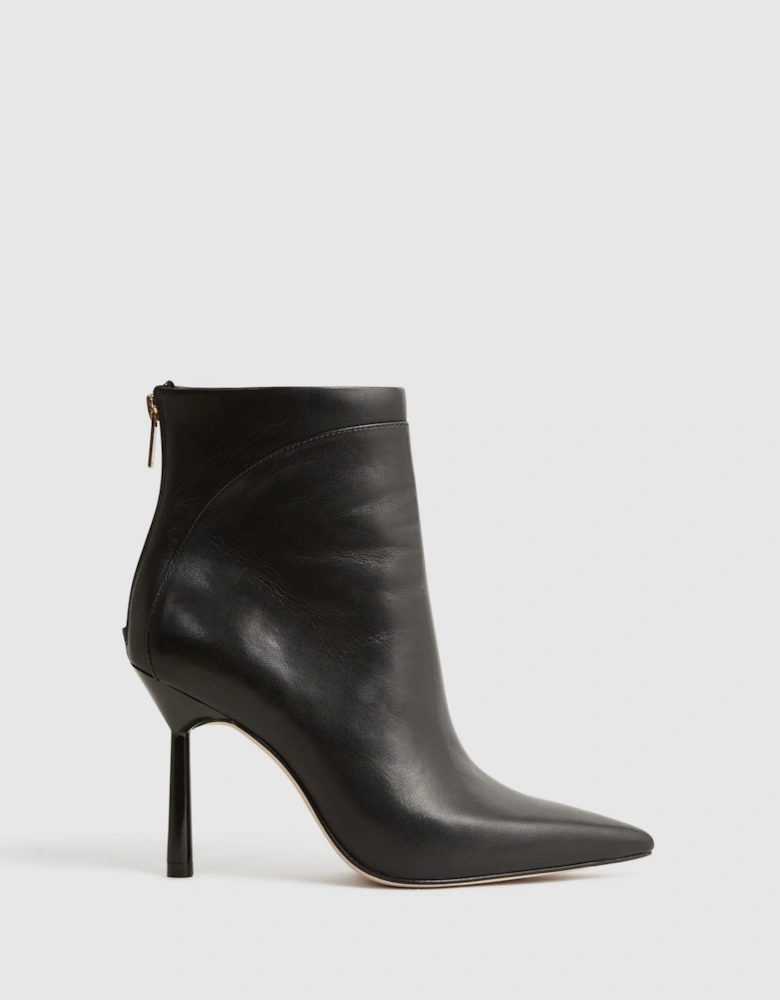 Signature Leather Ankle Boots