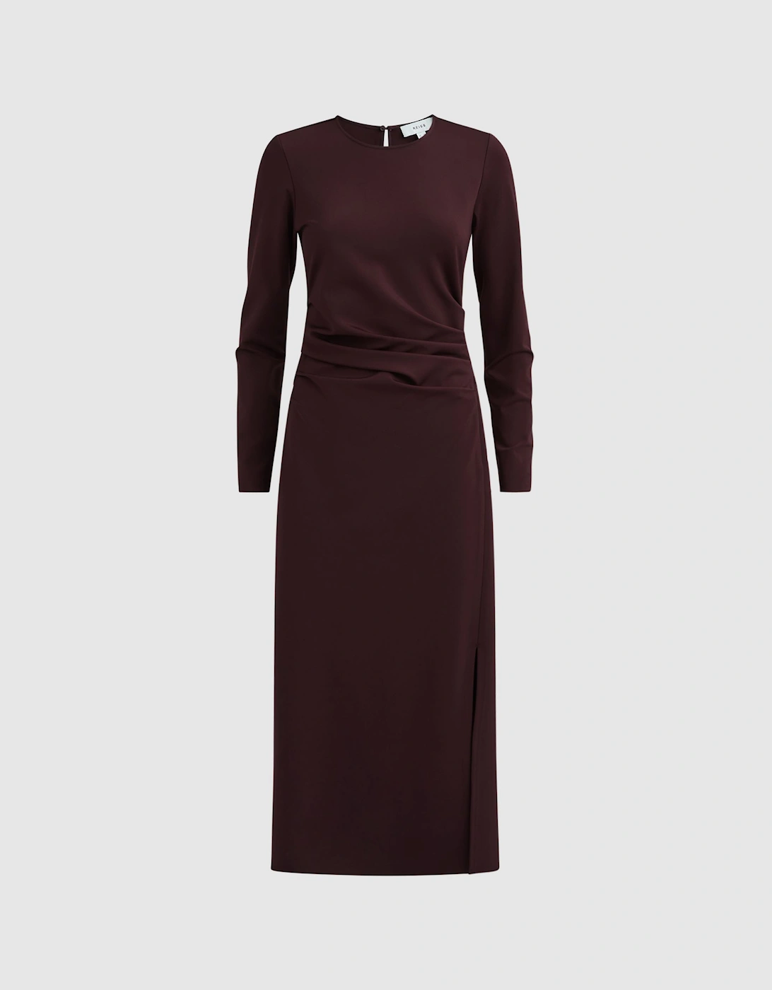 Ruched Bodycon Midi Dress, 2 of 1