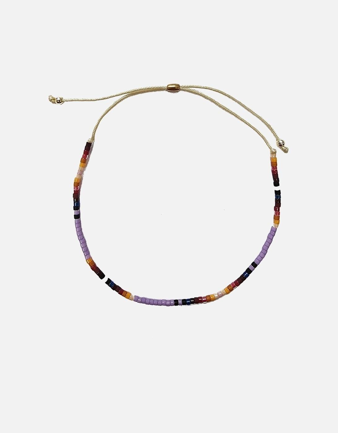 Beaded Bracelet - Purple Mix, 2 of 1
