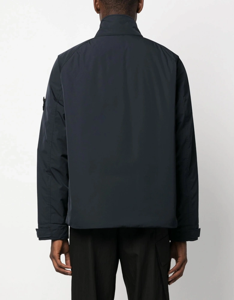 Zip Badge Jacket Navy