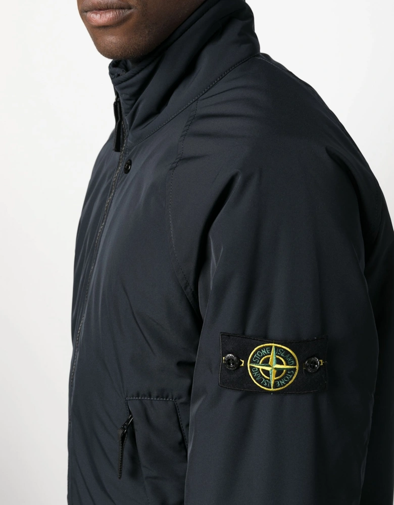 Zip Badge Jacket Navy