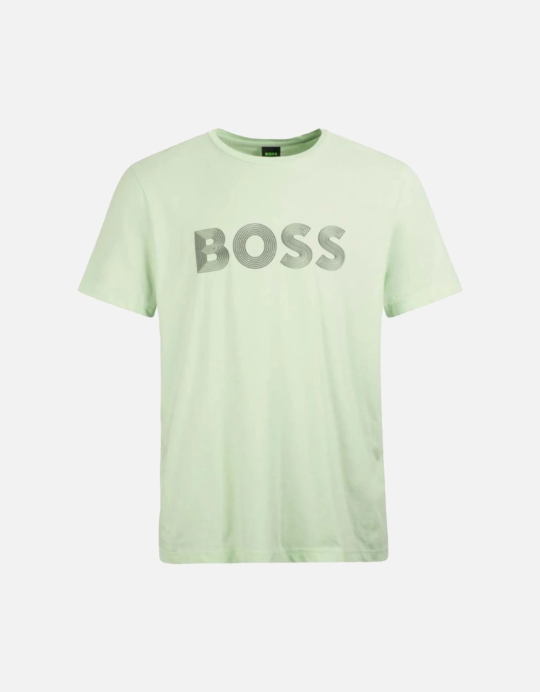 Tee6 Front Logo T-shirt Lime