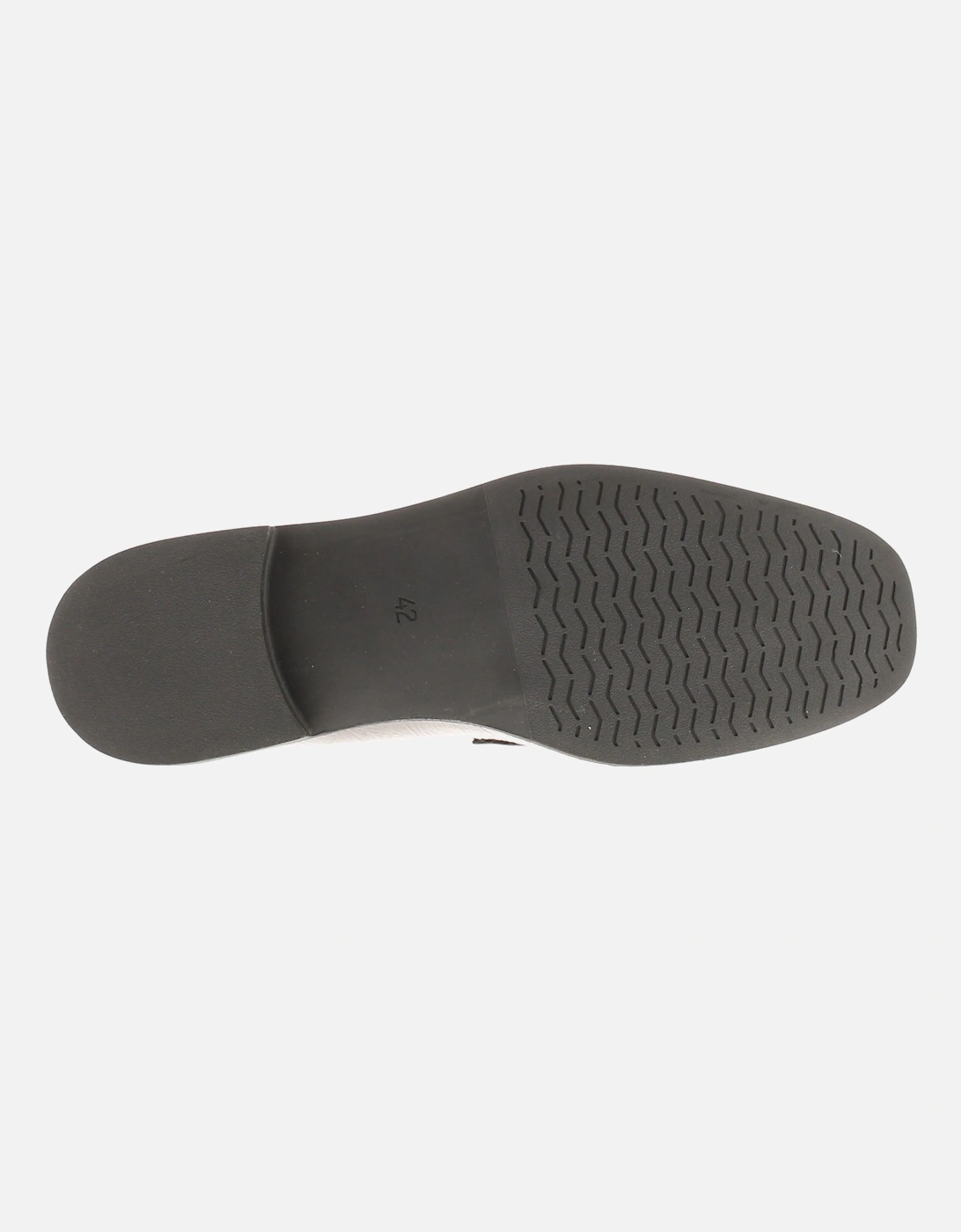 Womens Shoes Flat Mia Slip On mocca patent UK Size