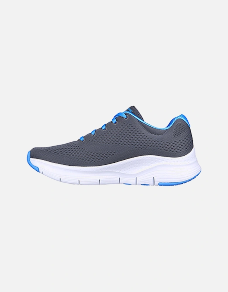Women's Arch Fit Sunny Outlook Sports Shoe Charcoal/Blue