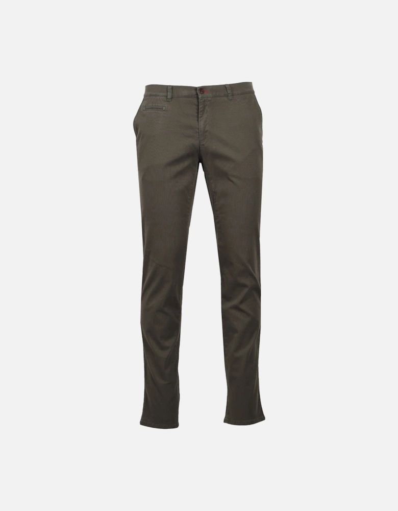 Fabio Hi Flex Casual Chino Dark Green