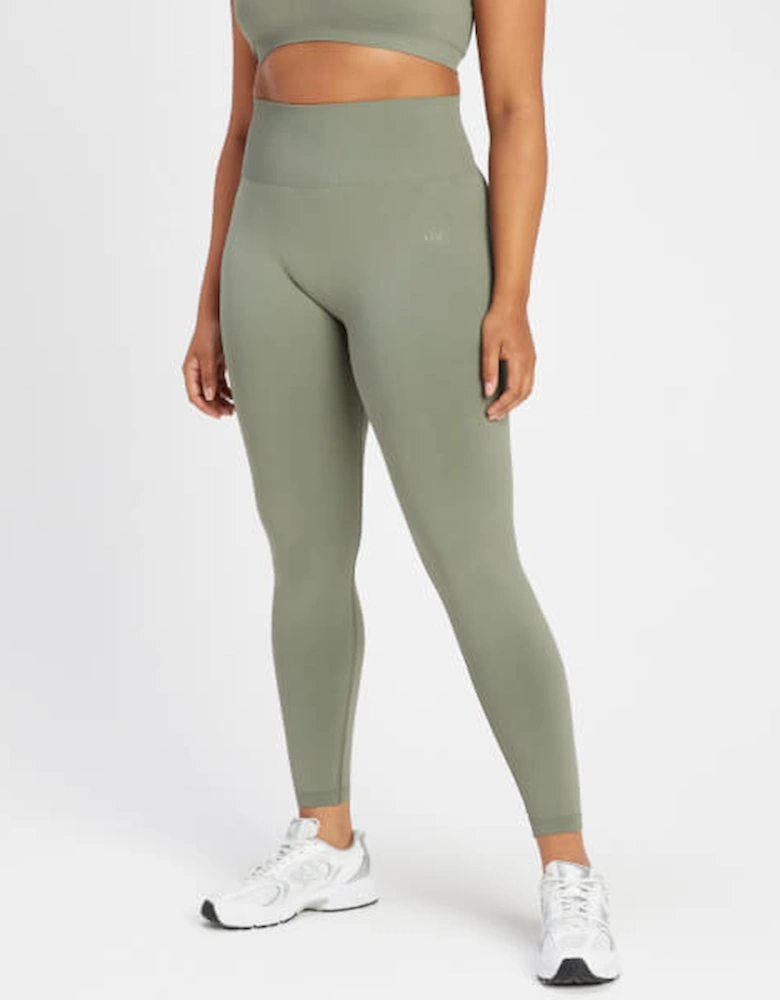 Women's Rest Day Seamless Leggings - Deep Taupe