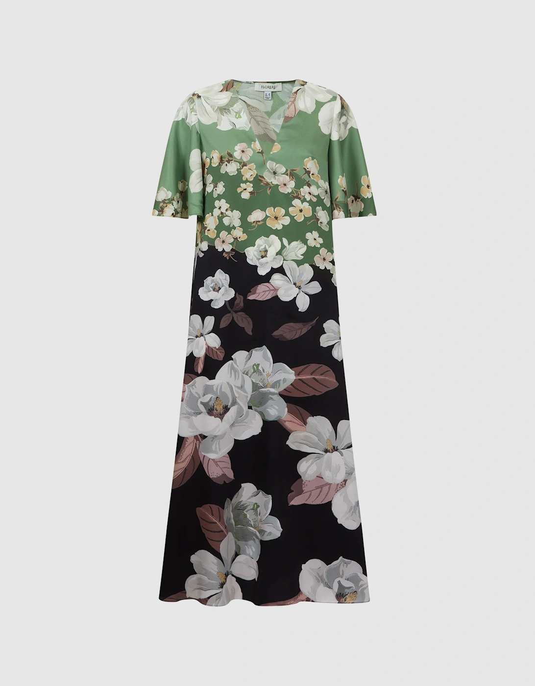 Florere Floral Relaxed Midi Dress, 2 of 1
